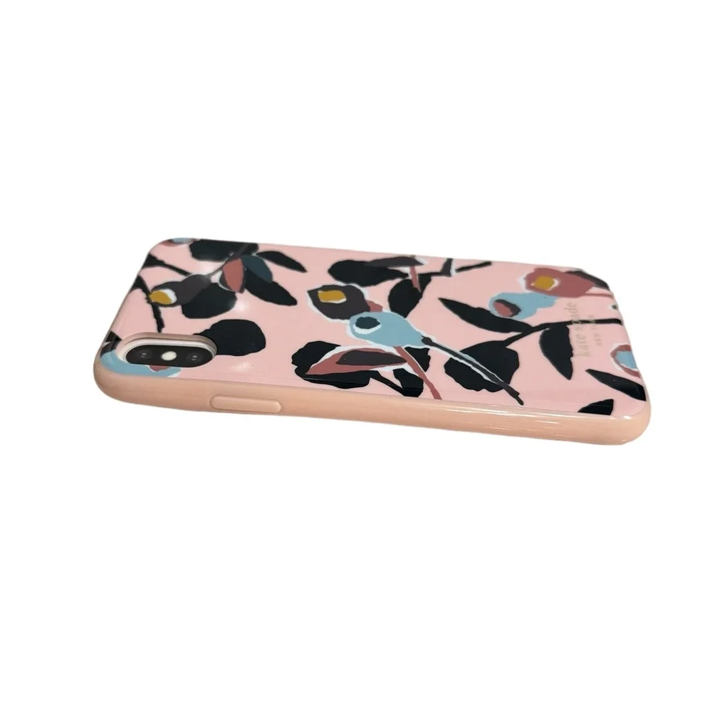 Kate Spade New York Paper Rose iPhone XS Max Case, Pink Multi (Damaged Box)